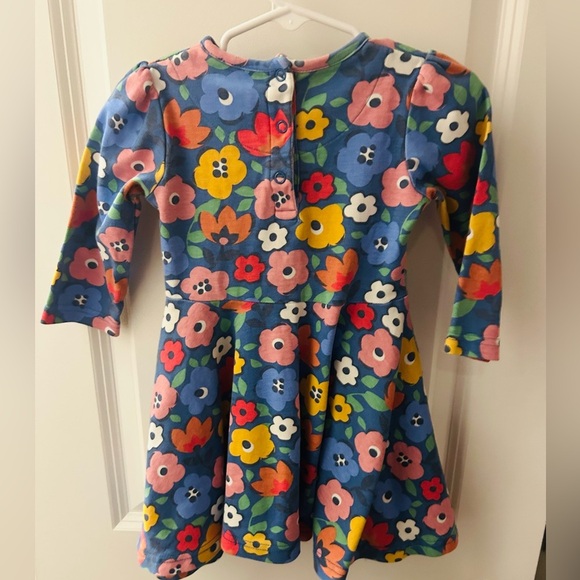 Jojo Maman Bebe 12-18m Floral Blue dress - Picture 2 of 4